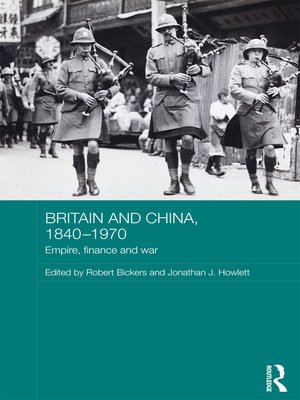 cover image of Britain and China, 1840-1970
